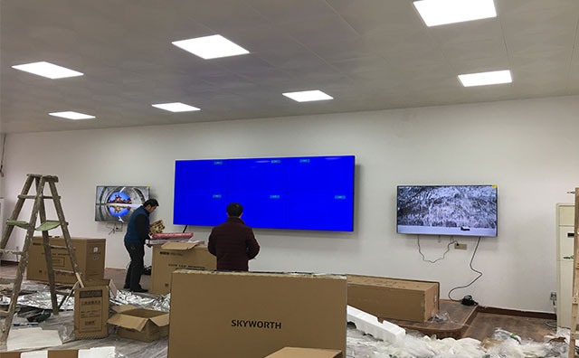 2*3 55寸液晶拼接屏工程案例 2*3 55寸液晶拼接屏工程案例